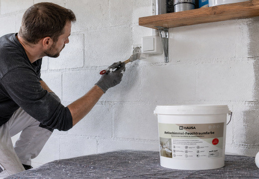 Garagenwände streichen - welche Farbe eignet sich?