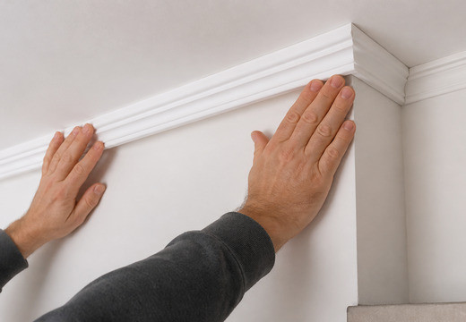 Wie klebt man Styropordekorationen und Stuckleisten? Praktische Tipps