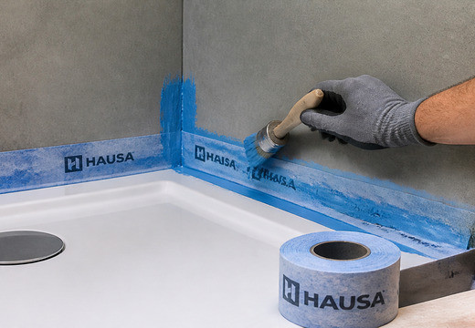 Dusche abdichten, um Wasserschäden vorzubeugen