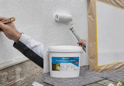 Womit streicht man die Außenwände des Hauses? Pinsel, Walze oder Sprühsystem - was funktioniert am besten?