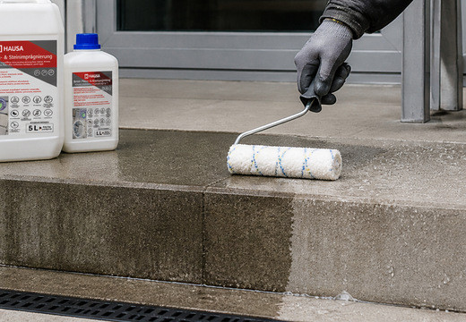 Beton imprägnieren - Schutz vor Wasser und Frost