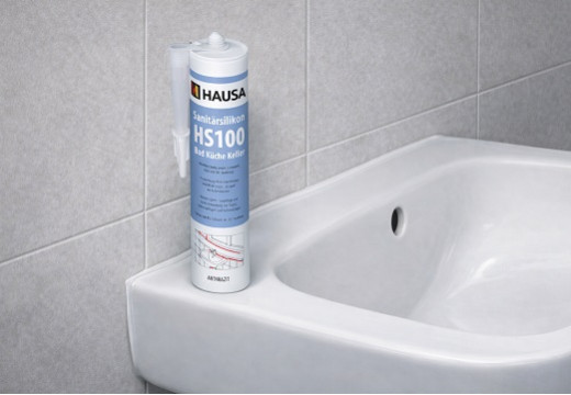 Wollen Sie Ihr Badezimmer renovieren und Waschbecken mit Silikon abdichten?