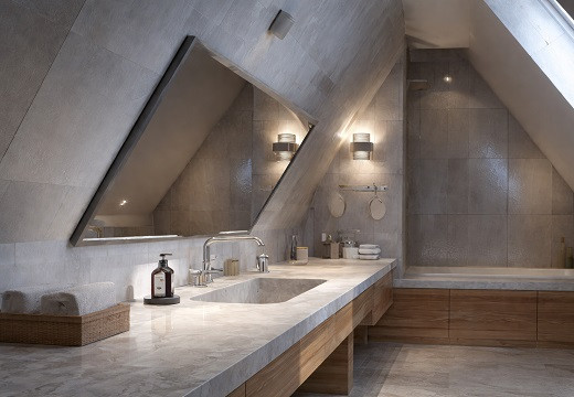 Wie kann man einen Spiegel an Dachschräge befestigen?