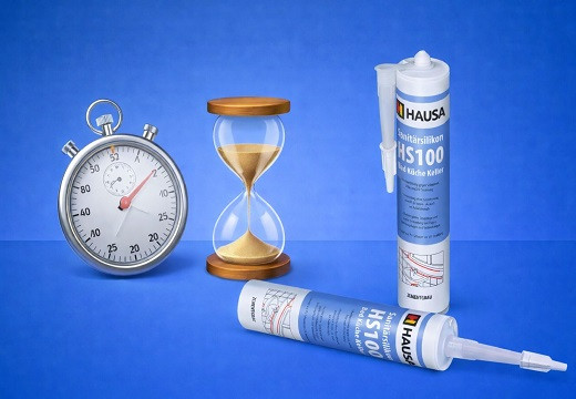 Wie lange trocknet silicon?